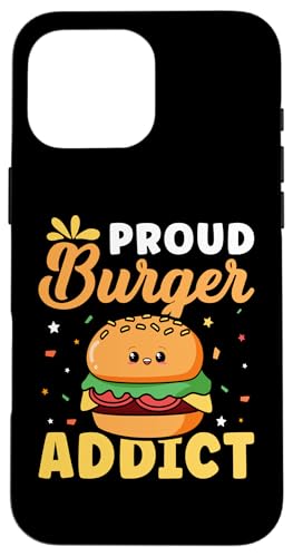 Proud Burger Addict Cheeseburger Hülle für iPhone 16 Pro Max Proud Burger Addict Cheeseburger Hülle für iPhone 16 Pro Max von Hamburger Fast Food And Barbecue Designs
