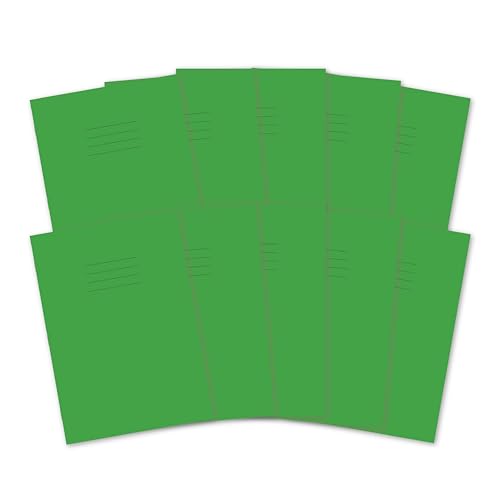 Hamelin Übungsbuch, A4, 8 mm, liniert mit Rand, 48 Seiten,lichtgrün, (10er Pack) von Hamelin