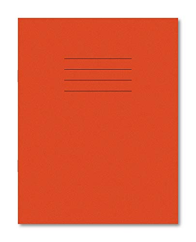 Hamelin Übungsbuch, kariert, 20,3 x 16,5 cm, 5 mm, 48 Seiten, Orange, 100 Stück von Hamelin