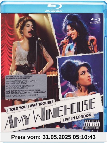 Amy Winehouse - I Told You I Was Trouble/Live in London [Blu-ray] von Hamish Hamilton