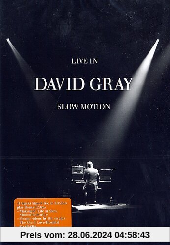 David Gray - Live in Slow Motion von Hamish Hamilton