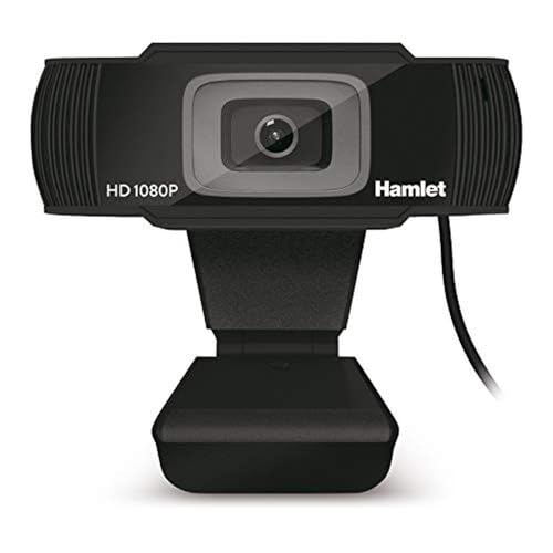 Hamlet HWCAM1080 Webcam 2 MP 1920 x 1080 Pixel USB 2.0 Schwarz von Hamlet