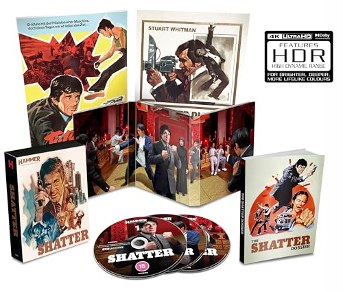 Shatter Limited Collector's Edition 4K UHD+BD [Blu-ray] [Region A & B & C] von Hammer Films