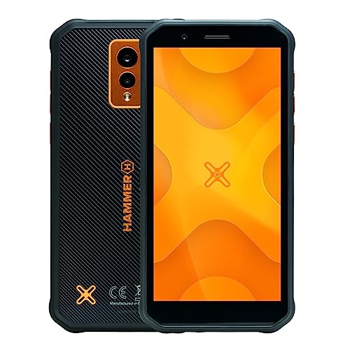 Hammer Energy X IP69 Robustes Militär Stoßfest Staubdicht, Akku 5 000mAh Quadcore, Android 12 von Hammer H