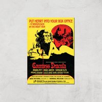 Countess Dracula Giclee Art Print - A3 - Print Only von Hammer Horror
