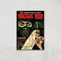 Dracula's Brud Giclee Art Print - A2 - Print Only von Hammer Horror