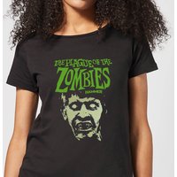 Hammer Horror Plague Of The Zombies Portrait Women's T-Shirt - Black - L von Hammer Horror