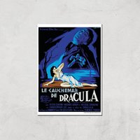 Le Cauchemar De Dracula Giclee Art Print - A2 - Print Only von Hammer Horror