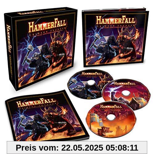 Crimson Thunder-20 Year Anniversary (Ltd.3cd) von Hammerfall