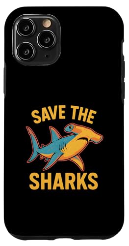 Hammerhaie retten den Ozean, Retro-Surf. Hülle für iPhone 11 Pro Hammerhaie retten den Ozean, Retro-Surf. Hülle für iPhone 11 Pro von Hammerhead Harmony - Surf's Up Shark Apparel