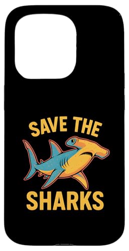 Hammerhaie retten den Ozean, Retro-Surf. Hülle für iPhone 15 Pro Hammerhaie retten den Ozean, Retro-Surf. Hülle für iPhone 15 Pro von Hammerhead Harmony - Surf's Up Shark Apparel