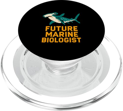 Hammerhead Future Marine Biologe Ocean Fun PopSockets PopGrip für MagSafe Hammerhead Future Marine Biologe Ocean Fun PopSockets PopGrip für MagSafe von Hammerhead Harmony - Surf's Up Shark Apparel