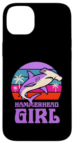 Hammerhead Girl Cute Damen Ocean Shark Surf Hülle für iPhone 14 Plus Hammerhead Girl Cute Damen Ocean Shark Surf Hülle für iPhone 14 Plus von Hammerhead Harmony - Surf's Up Shark Apparel