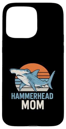 Hammerhead Mom Cute Vintage Damen Ocean Retro Sonnenuntergang Hülle für iPhone 15 Pro Max Hammerhead Mom Cute Vintage Damen Ocean Retro Sonnenuntergang Hülle für iPhone 15 Pro Max von Hammerhead Harmony - Surf's Up Shark Apparel