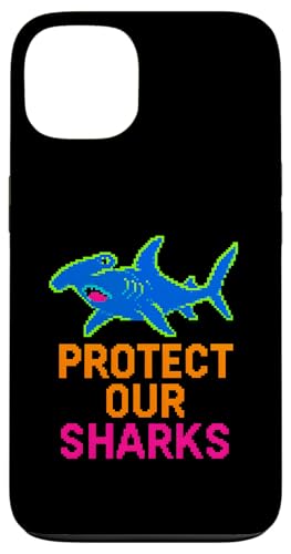 Hammerhead Shark 8-Bit Protect Our Sharks Ocean Surf Hülle für iPhone 13 Hammerhead Shark 8-Bit Protect Our Sharks Ocean Surf Hülle für iPhone 13 von Hammerhead Harmony - Surf's Up Shark Apparel