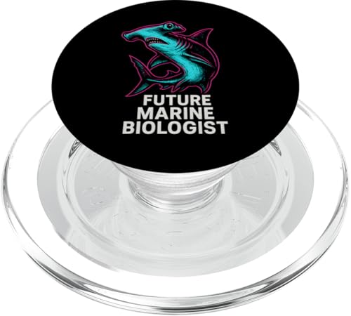 Hammerhead Shark Future Marine Biologe Ocean Fun PopSockets PopGrip für MagSafe Hammerhead Shark Future Marine Biologe Ocean Fun PopSockets PopGrip für MagSafe von Hammerhead Harmony - Surf's Up Shark Apparel