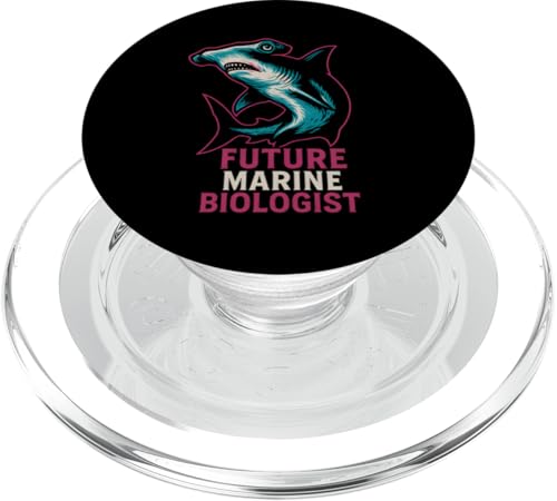 Hammerhead Shark Future Marine Biologe Ocean Fun PopSockets PopGrip für MagSafe Hammerhead Shark Future Marine Biologe Ocean Fun PopSockets PopGrip für MagSafe von Hammerhead Harmony - Surf's Up Shark Apparel