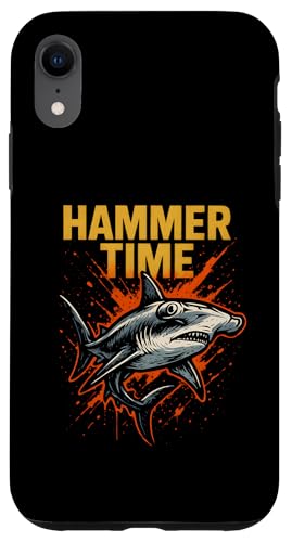 Hammerhead Shark Hammer Time Ocean Surf Hülle für iPhone XR Hammerhead Shark Hammer Time Ocean Surf Hülle für iPhone XR von Hammerhead Harmony - Surf's Up Shark Apparel