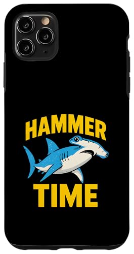 Hammerhead Shark Hammer Time Retro Herren Surf Hülle für iPhone 11 Pro Max Hammerhead Shark Hammer Time Retro Herren Surf Hülle für iPhone 11 Pro Max von Hammerhead Harmony - Surf's Up Shark Apparel