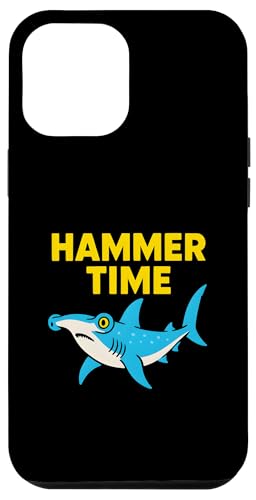 Hammerhead Shark Hammer Time Retro Herren Surf Hülle für iPhone 12 Pro Max Hammerhead Shark Hammer Time Retro Herren Surf Hülle für iPhone 12 Pro Max von Hammerhead Harmony - Surf's Up Shark Apparel