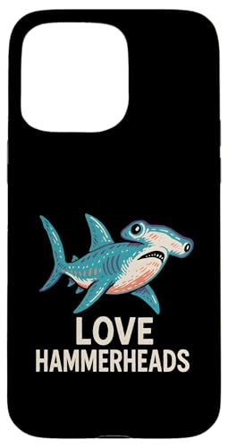 Hammerhead Shark Love Cute Damen Surf Hülle für iPhone 15 Pro Max Hammerhead Shark Love Cute Damen Surf Hülle für iPhone 15 Pro Max von Hammerhead Harmony - Surf's Up Shark Apparel