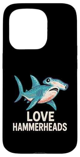 Hammerhead Shark Love Cute Damen Surf Hülle für iPhone 15 Pro Hammerhead Shark Love Cute Damen Surf Hülle für iPhone 15 Pro von Hammerhead Harmony - Surf's Up Shark Apparel