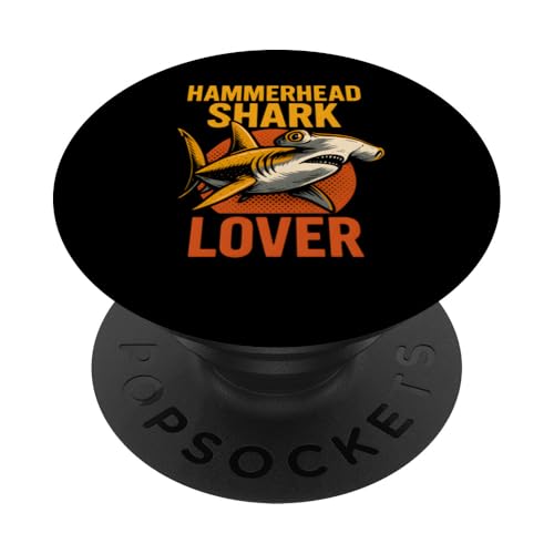 Hammerhead Shark Lover Retro Herren Surf PopSockets Klebender PopGrip Hammerhead Shark Lover Retro Herren Surf PopSockets Klebender PopGrip von Hammerhead Harmony - Surf's Up Shark Apparel