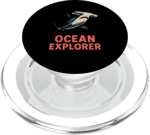 Hammerhead Shark Ocean Explorer Surf's Up Herren Beach PopSockets PopGrip für MagSafe Hammerhead Shark Ocean Explorer Surf's Up Herren Beach PopSockets PopGrip für MagSafe von Hammerhead Harmony - Surf's Up Shark Apparel