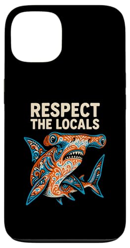 Hammerhead Shark Respect The Locals im Retro-Surfstil Hülle für iPhone 13 Hammerhead Shark Respect The Locals im Retro-Surfstil Hülle für iPhone 13 von Hammerhead Harmony - Surf's Up Shark Apparel