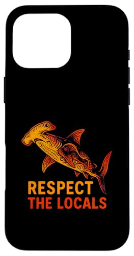 Hammerhead Shark Respektiere den lokalen Meereshai Hülle für iPhone 16 Pro Max Hammerhead Shark Respektiere den lokalen Meereshai Hülle für iPhone 16 Pro Max von Hammerhead Harmony - Surf's Up Shark Apparel