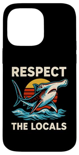 Hammerhead Shark Respektiert die Einheimischen: Vintage Ocean Hülle für iPhone 14 Pro Max Hammerhead Shark Respektiert die Einheimischen: Vintage Ocean Hülle für iPhone 14 Pro Max von Hammerhead Harmony - Surf's Up Shark Apparel