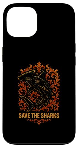 Hammerhead Shark Rettet die Haie Retro Ocean Hülle für iPhone 13 Hammerhead Shark Rettet die Haie Retro Ocean Hülle für iPhone 13 von Hammerhead Harmony - Surf's Up Shark Apparel