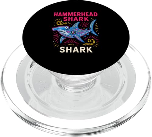 Hammerhead Shark Surf's Up Ocean Vintage Herren PopSockets PopGrip für MagSafe Hammerhead Shark Surf's Up Ocean Vintage Herren PopSockets PopGrip für MagSafe von Hammerhead Harmony - Surf's Up Shark Apparel
