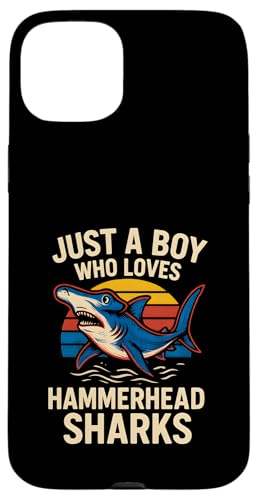 Junge, der Hammerhaie liebt, Shark, Meer, Spaß für Kinder Hülle für iPhone 15 Plus Junge, der Hammerhaie liebt, Shark, Meer, Spaß für Kinder Hülle für iPhone 15 Plus von Hammerhead Harmony - Surf's Up Shark Apparel