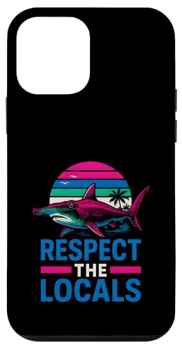 Respect the Locals Hammerhead Shark Vintage Herren Surf. Hülle für iPhone 12 mini Respect the Locals Hammerhead Shark Vintage Herren Surf. Hülle für iPhone 12 mini von Hammerhead Harmony - Surf's Up Shark Apparel