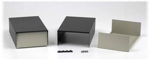 Hammond Electronics 1454G Instrumenten-Gehäuse Stahl Grau, Schwarz 1St. von Hammond Electronics