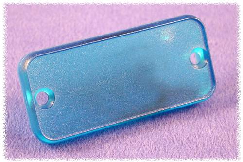 Hammond Electronics 1455CPLTBU-10 Endplatte (L x B x H) 8 x 54 x 23mm ABS Blau (transparent) 10St. von Hammond Electronics