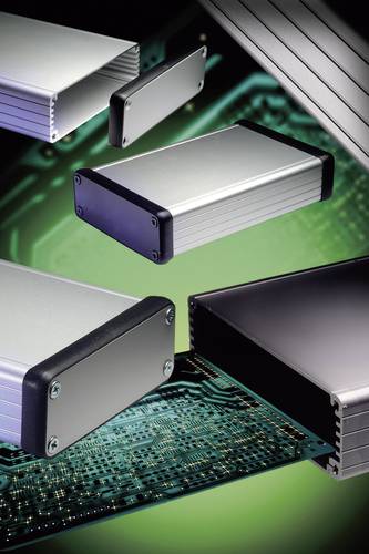 Hammond Electronics 1455L1602BK Profil-Gehäuse Aluminium Schwarz 1St. von Hammond Electronics