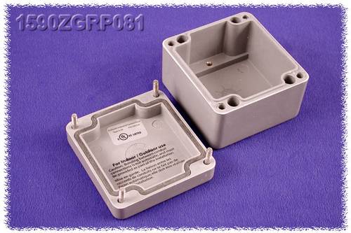 Hammond Electronics 1590ZGRP081 Universal-Gehäuse Polyester Grau 1St. von Hammond Electronics