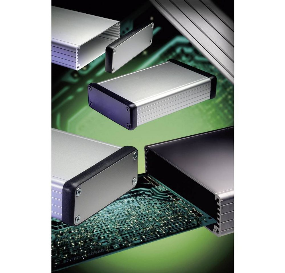 Hammond Electronics Montagedose Aluminium-Profil-Gehäuse von Hammond Electronics