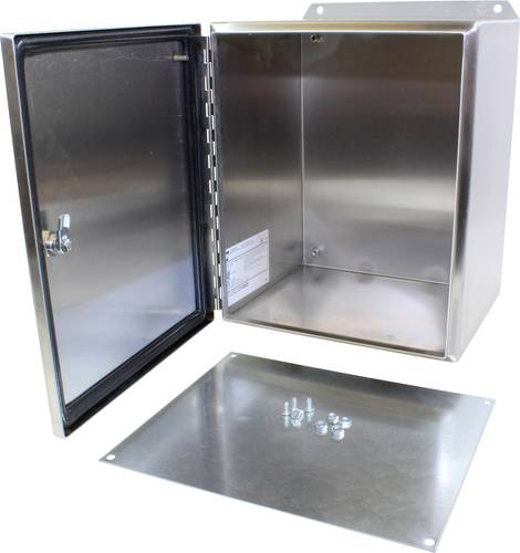 Hammond Electronics Wand-Gehäuse 305 x 254 x 203 Edelstahl Edelstahl 1St. von Hammond Electronics