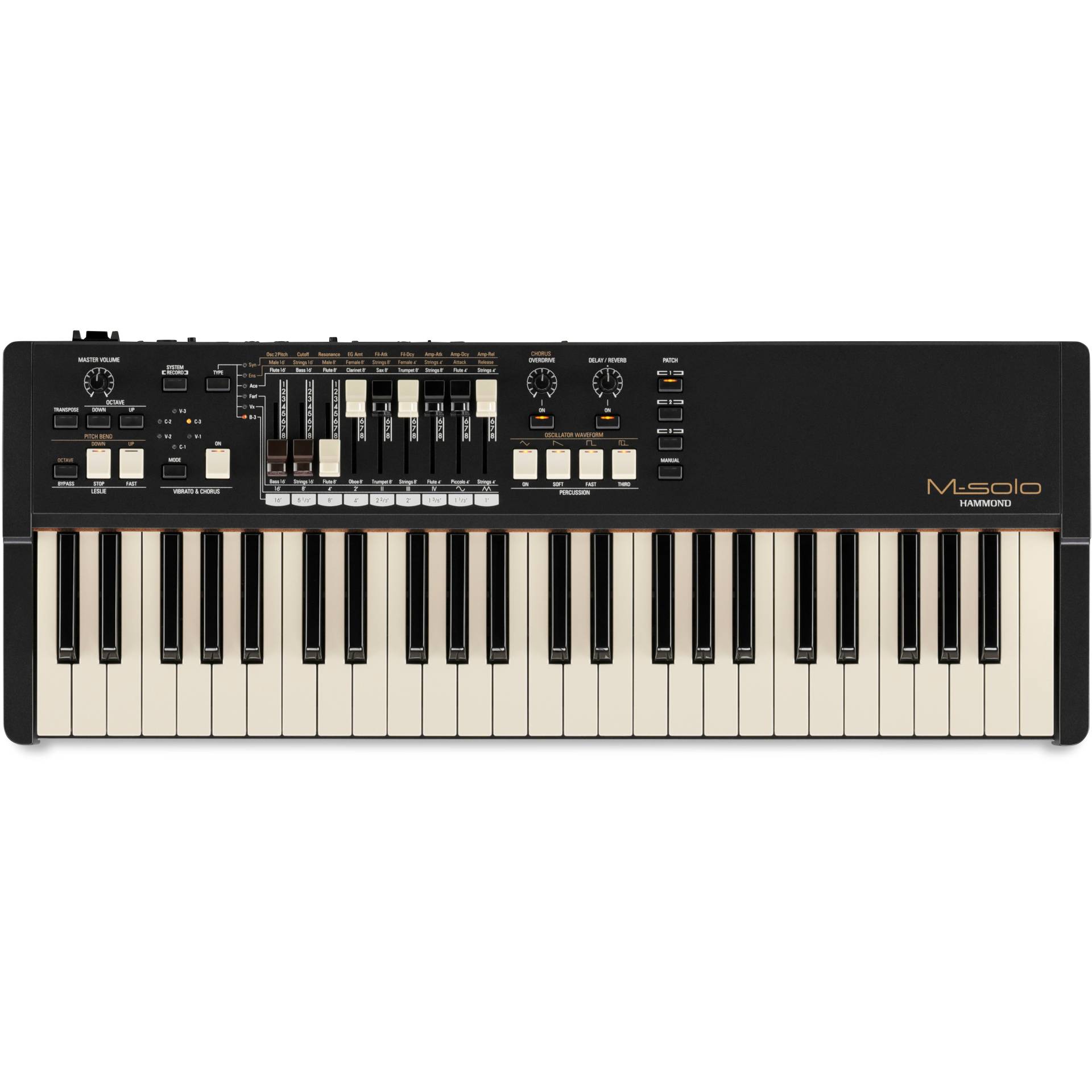 Hammond M-solo Black Drawbar Organ/Synth Hammond M-solo Black Drawbar Organ/Synth von Hammond