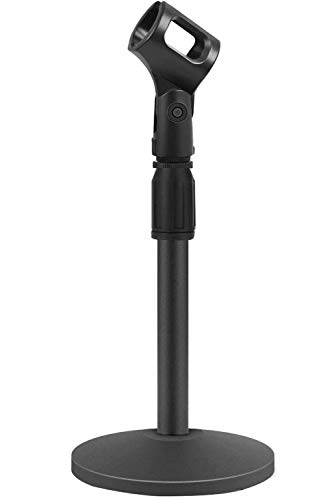 Desktop-Mikrofonständer, verbesserter verstellbarer Tischmikrofonständer mit rutschfester Metallbasis für Blue Yeti Snowball Spark und anderes Mikrofon Desktop-Mikrofonständer, verbesserter verstellbarer Tischmikrofonständer mit rutschfester Metallbasis für Blue Yeti Snowball Spark und anderes Mikrofon von Hamosky