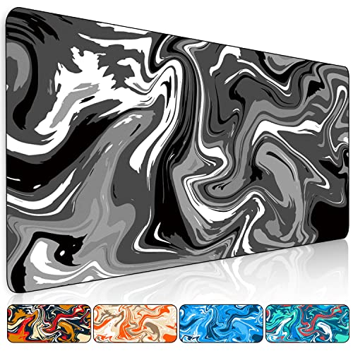 【5 Farben und 3 Größen】 Marmoriertes Design, flüssiges Muster, Gaming-Mauspad, erweitertes Mauspad, Laptop, Computer, Schreibtischunterlage für den Schreibtisch, Schutzmatte, 【5 Farben und 3 Größen】 Marmoriertes Design, flüssiges Muster, Gaming-Mauspad, erweitertes Mauspad, Laptop, Computer, Schreibtischunterlage für den Schreibtisch, Schutzmatte, von Hamowtux