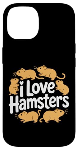 Tier-Fächer mit Aufschrift "I Love Hamsters" Hülle für iPhone 14 Tier-Fächer mit Aufschrift "I Love Hamsters" Hülle für iPhone 14 von Hamster Enthusiast Pet Lover Designs