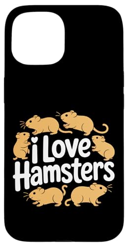 Tier-Fächer mit Aufschrift "I Love Hamsters" Hülle für iPhone 15 Tier-Fächer mit Aufschrift "I Love Hamsters" Hülle für iPhone 15 von Hamster Enthusiast Pet Lover Designs
