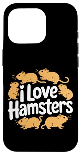 Tier-Fächer mit Aufschrift "I Love Hamsters" Hülle für iPhone 16 Pro Tier-Fächer mit Aufschrift "I Love Hamsters" Hülle für iPhone 16 Pro von Hamster Enthusiast Pet Lover Designs