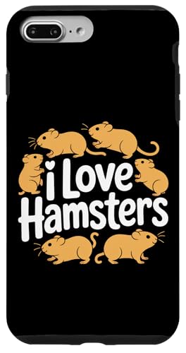 Tier-Fächer mit Aufschrift "I Love Hamsters" Hülle für iPhone 7 Plus/8 Plus Tier-Fächer mit Aufschrift "I Love Hamsters" Hülle für iPhone 7 Plus/8 Plus von Hamster Enthusiast Pet Lover Designs