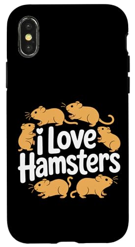 Tier-Fächer mit Aufschrift "I Love Hamsters" Hülle für iPhone X/XS Tier-Fächer mit Aufschrift "I Love Hamsters" Hülle für iPhone X/XS von Hamster Enthusiast Pet Lover Designs