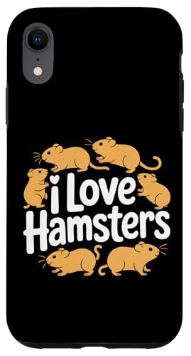 Tier-Fächer mit Aufschrift "I Love Hamsters" Hülle für iPhone XR Tier-Fächer mit Aufschrift "I Love Hamsters" Hülle für iPhone XR von Hamster Enthusiast Pet Lover Designs